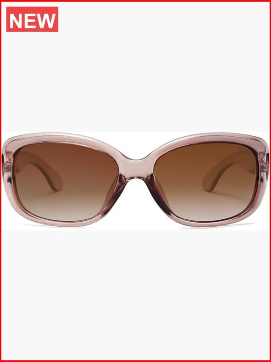 Vintage Square Polarized Sunglasses for Women UV Protection main image 4